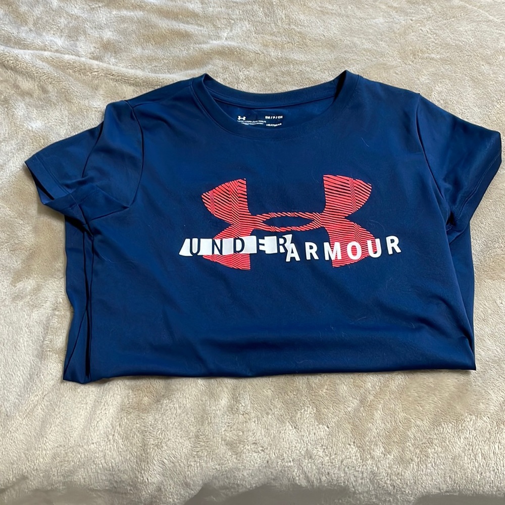UA Workout Tee Loose Fit Heatgear